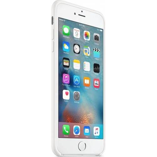 Skin silicon Apple iPhone 6S Plus Alb