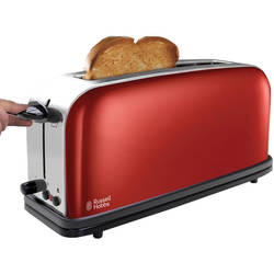 Prăjitor de pâine cu fantă lungă Russel Hobbs 21391-56 Colours Flame Red