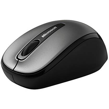 Mouse Microsoft Mobile 3500, Wireless, Blue Track, USB, negru, ambidextru, GMF-00008