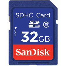 Card de Memorie Sandisk Standard SDHC 32GB Clasa 2