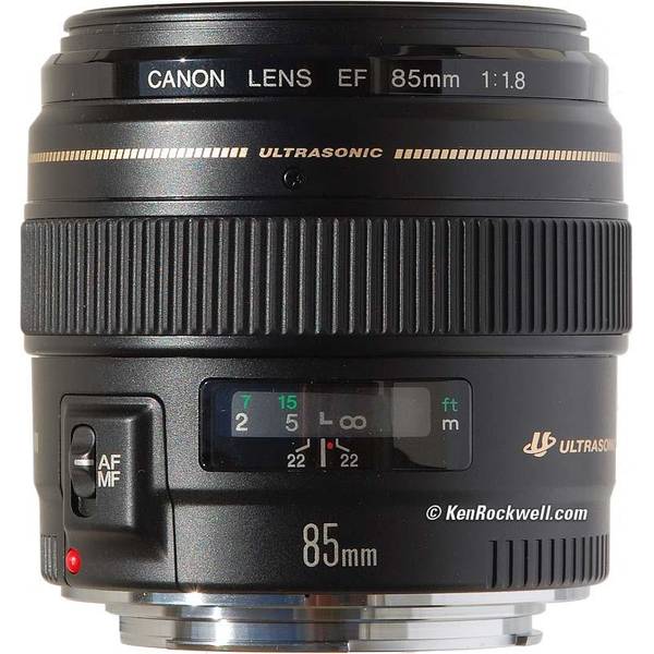 Obiectiv Canon EF 85mm f/1.8 U