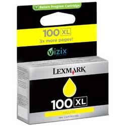 Tus imprimanta Lexmark No 100XL galben| 600pgs | series S/ series Pro