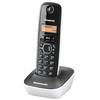 Telefon fara fir Panasonic KX-TG1611FXW, CallerID, Alb/Negru