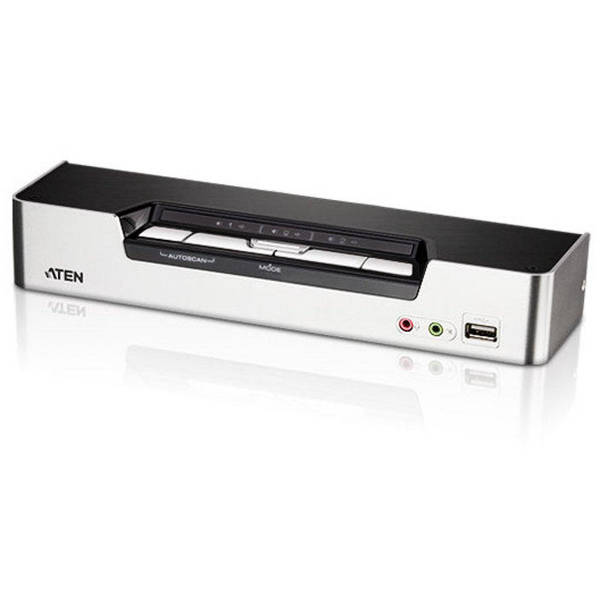 ATEN CS1794 4-Port HDMI USB 2.0 KVMP Switch, 4x HDMI Cables, 2-port Hub,HD Audio