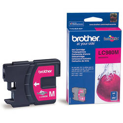 Cerneala Brother LC980M magenta | 260pgs | DCP145C/ DCP165C/ MFC250C/MFC290C