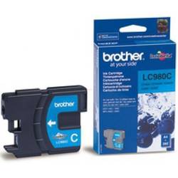 Cerneala Brother LC980C cyan | 260pgs | DCP145C/ DCP165C/ MFC250C/MFC290C