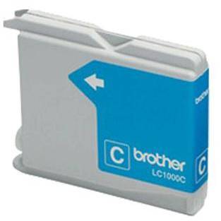 Cerneala Brother LC1000C cyan | 400pgs | DCP330C/ DCP540CN/ MFC5460CN