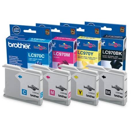 Pachet Brother LC970 CMYK | DCP135/ DCP150/ MFC235/ MFC260