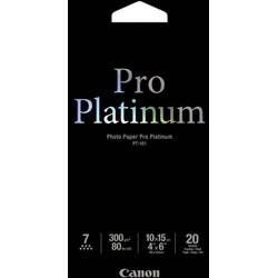 Hartie fotogr. Canon PT101 Pro Platinum Photo | 300g | 10x15cm | 20 de foi