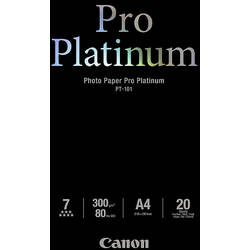 Hartie fotogr. Canon PT101 Pro Platinum Photo | 300g | A4 | 20 de foi