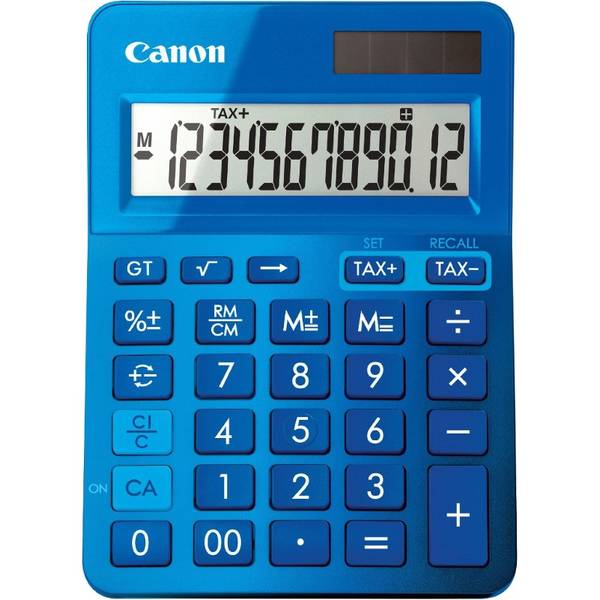Canon Calculator LS-123K-MBL EMEA DBL Blue
