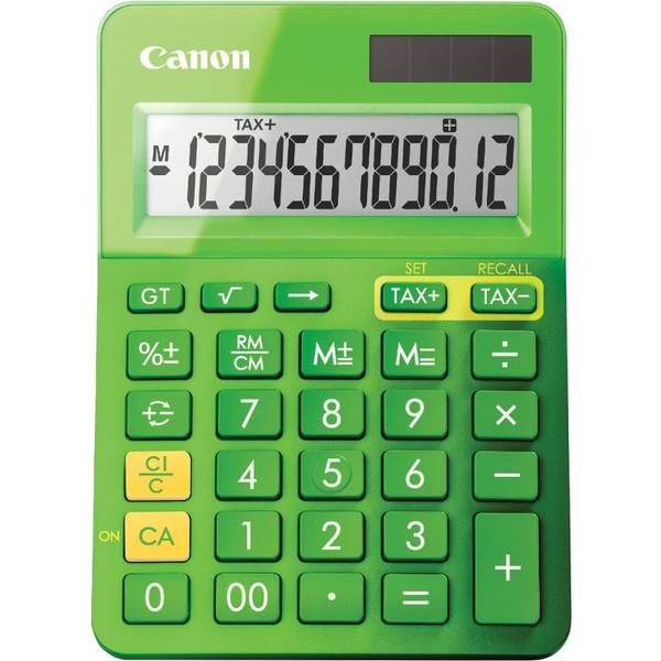 Canon Calculator LS-123K-MGR EMEA DBL Green