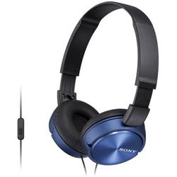 Headset Sony MDRZX310APL.CE7 Android/iPhone, albastru
