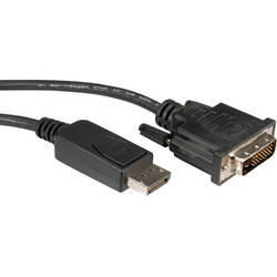 Cablu ROLINE DisplayPort - DVI (24+1) M/M 1.0m
