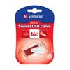 Memorie externa Verbatim Store' n Go Swivel 16GB USB 2.0, Red