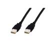 ASSMANN USB 2.0 HighSpeed Connection Cable USB A M (plug)/USB A M (plug) 1m blac