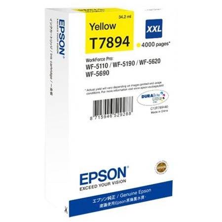 Cartuș cerneală Epson T7894 , yellow