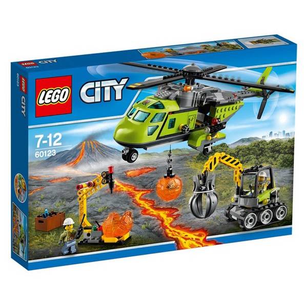 LEGO® Elicopter, cercetare vulcan LEGO ® City  60123