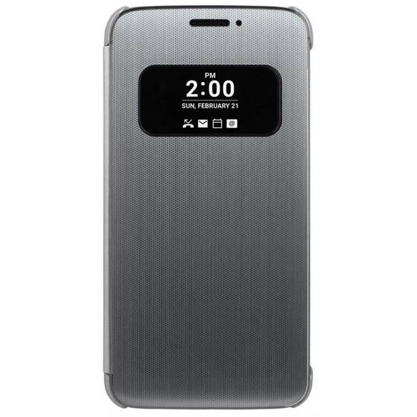 LG G5 (H850) - Husa tip "Quick Window View" - Negru Titan