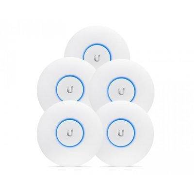 Ubiquiti UniFi UAP AC PRO 2.4GHz/5GHz, 802.11ac, No PoE adapters in Set - 5 Pack