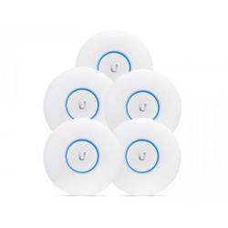 Ubiquiti UniFi UAP AC PRO 2.4GHz/5GHz, 802.11ac, No PoE adapters in Set - 5 Pack