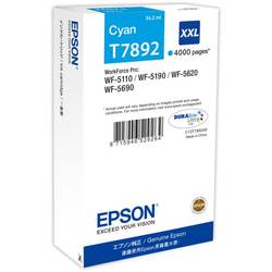 Ink Epson cyan T7892 | 34 ml | WF-5110DW/WF-5190DW/WF-5620DWF/WF-5690DWF