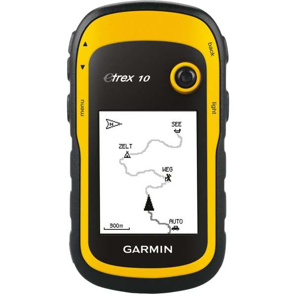 GPS montan Garmin eTrex® 10x, display monocrom 2.2" - harta de baza a lumii cu relief umbrit