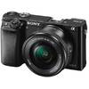 Kit aparat foto digital Sony Alpha 6000 (cu obiectiv 16-50mm), negru