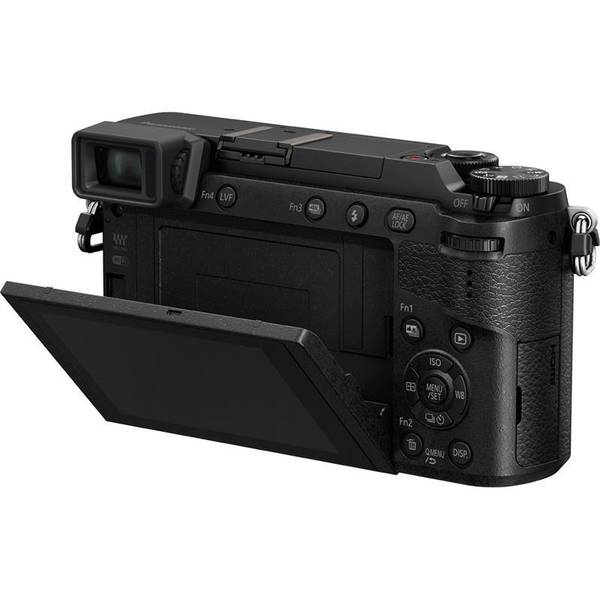 Kit aparat foto Panasonic DMC-GX80K (obiectiv 12-32mm ), Black