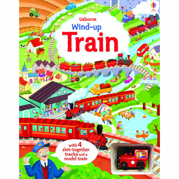 Wind-up Train - Usborne book (3+)