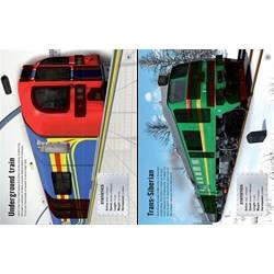Usborne Build your own - Trains - Sticker book