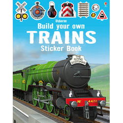 Build your own - Trains - Sticker book