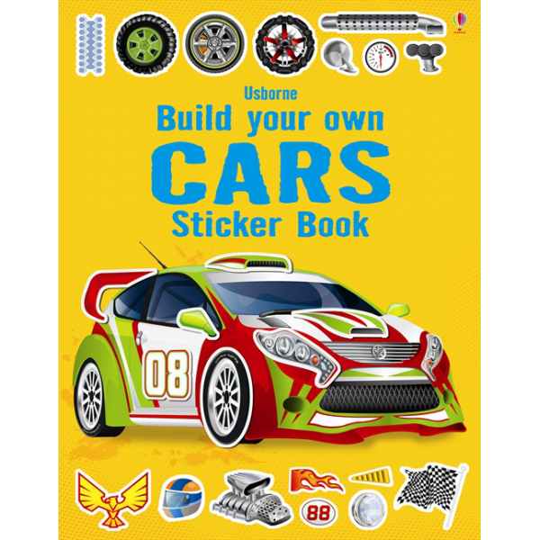 Usborne Build your own - Cars - Sticker book