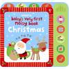 Babys very first noisy book Christmas - Carte Usborne (1+)