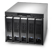 Chenbro Storage kit, transforma 3x5,25" bay in 5x3,5"hot swap HDD bay SAS/SATAII 6Gb/s