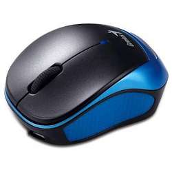 Mouse wireless  Genius MicroTraveler 9000R, negru-albastru