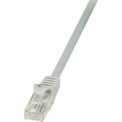 LOGILINK - Cablu Patchcord U/UTP, CAT6, EconLine 1m, gri