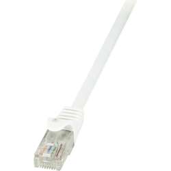 LOGILINK - Cablu Patchcord CAT6 U/UTP EconLine 0,5m alb