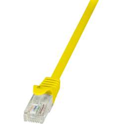LOGILINK - Cablu Patchcord CAT6 U/UTP EconLine 0,25m galben