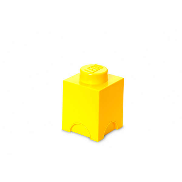 LEGO® Cutie depozitare LEGO 1x1 galben