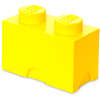 LEGO® Cutie depozitare LEGO 1x2 galben
