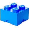 LEGO® Cutie depozitare LEGO 2x2 albastru inchis