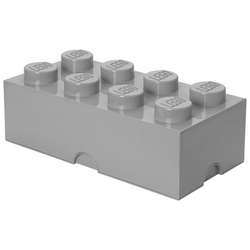 Cutie depozitare LEGO 2x4 gri