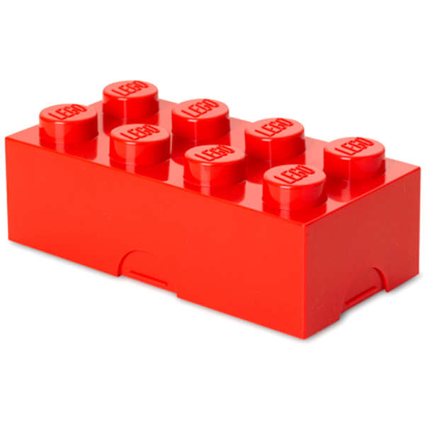 LEGO® Cutie sandwich LEGO 2x4 rosu