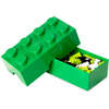 LEGO® Cutie sandwich LEGO 2x4 verde inchis
