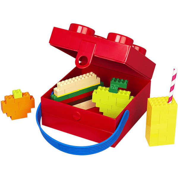 LEGO® Cutie pentru sandwich 2x2 rosu