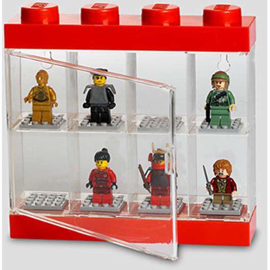 LEGO® Cutie rosie pentru 8 minifigurine LEGO