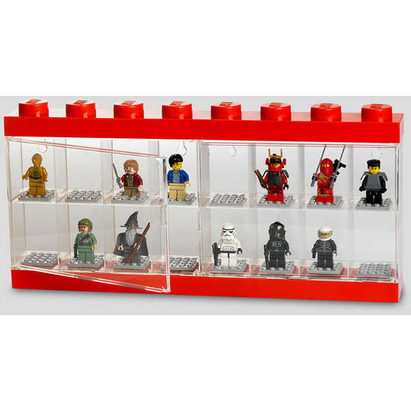 LEGO® Cutie rosie pentru 16 minifigurine LEGO