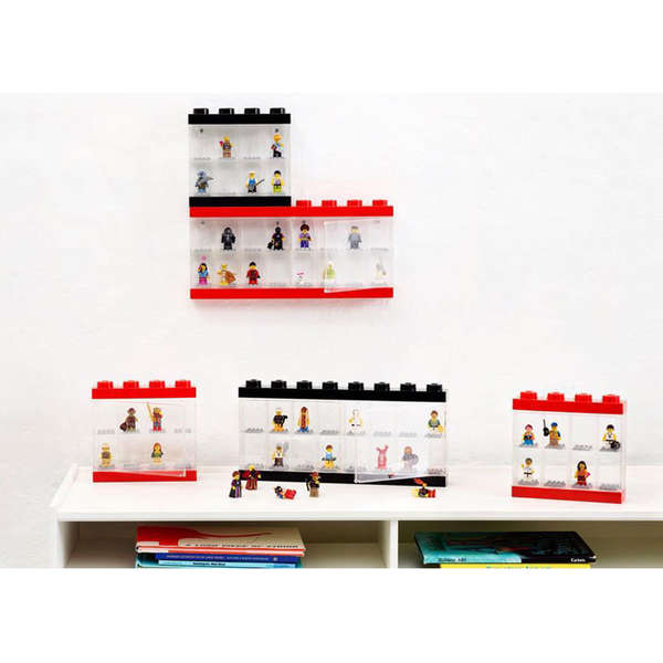 LEGO® Cutie neagra pentru 16 minifigurine LEGO