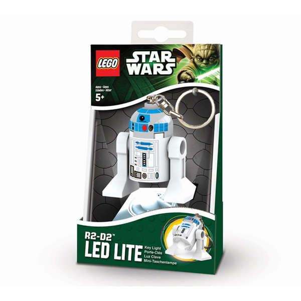 LEGO® Breloc cu lanterna LEGO R2-D2 (LGL-KE21)